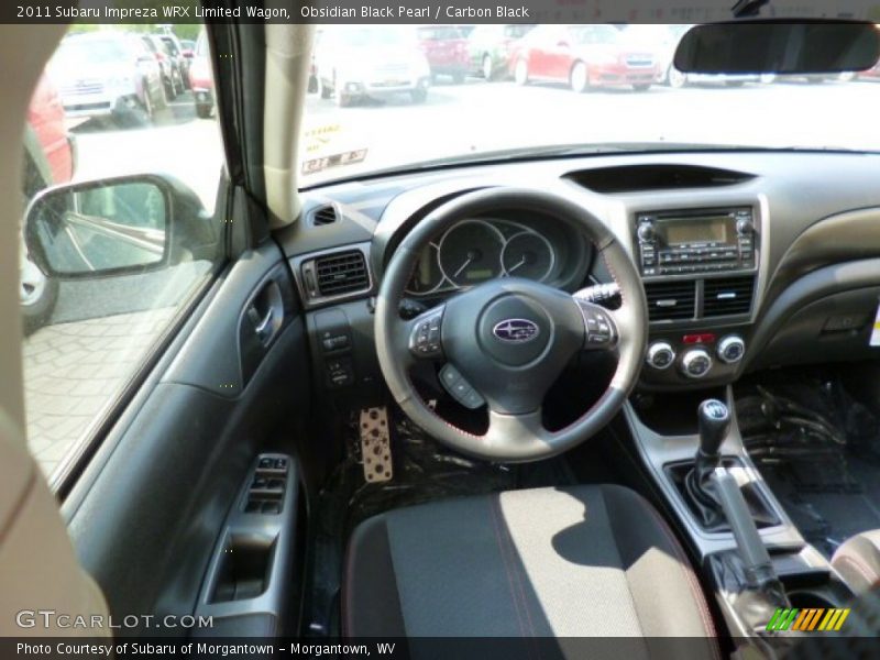 Obsidian Black Pearl / Carbon Black 2011 Subaru Impreza WRX Limited Wagon