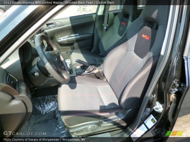 Obsidian Black Pearl / Carbon Black 2011 Subaru Impreza WRX Limited Wagon