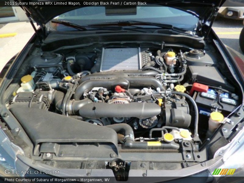 Obsidian Black Pearl / Carbon Black 2011 Subaru Impreza WRX Limited Wagon