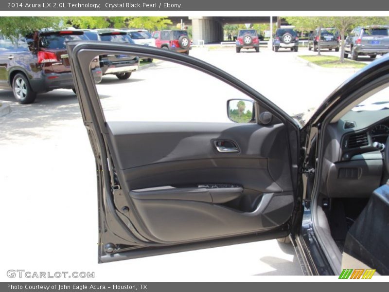 Crystal Black Pearl / Ebony 2014 Acura ILX 2.0L Technology