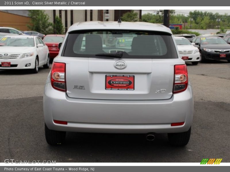 Classic Silver Metallic / Charcoal 2011 Scion xD