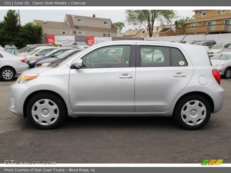 Classic Silver Metallic / Charcoal 2011 Scion xD