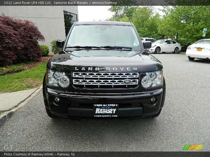 Santorini Black Metallic / Almond/Nutmeg 2012 Land Rover LR4 HSE LUX