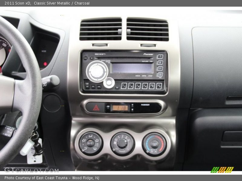 Classic Silver Metallic / Charcoal 2011 Scion xD