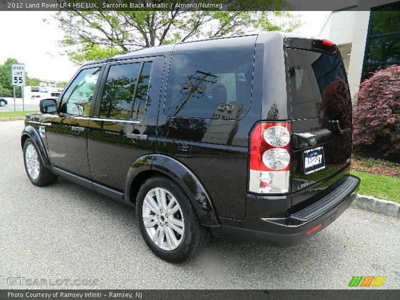 Santorini Black Metallic / Almond/Nutmeg 2012 Land Rover LR4 HSE LUX