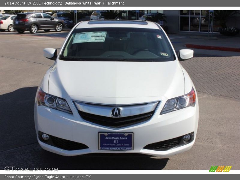 Bellanova White Pearl / Parchment 2014 Acura ILX 2.0L Technology