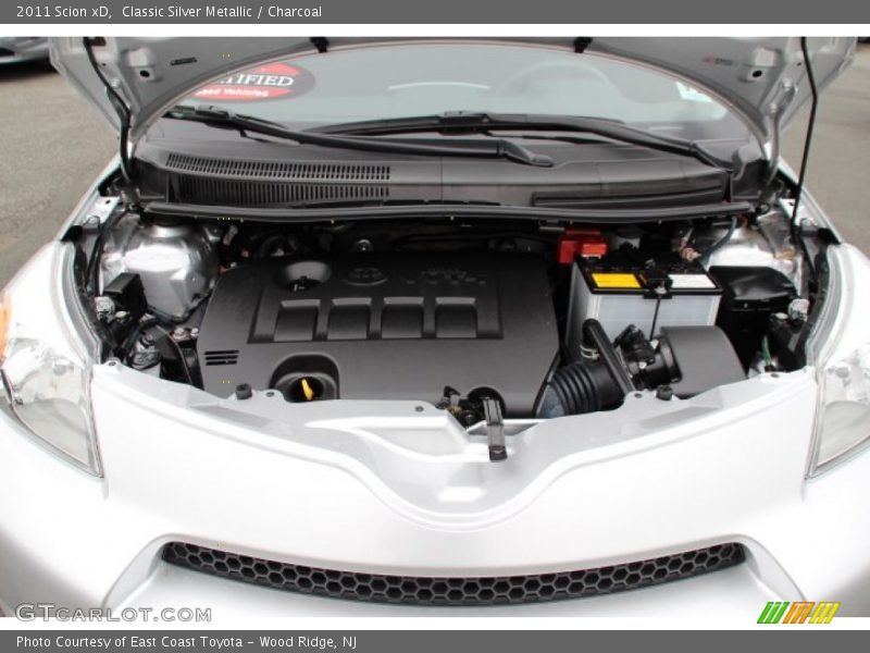 Classic Silver Metallic / Charcoal 2011 Scion xD