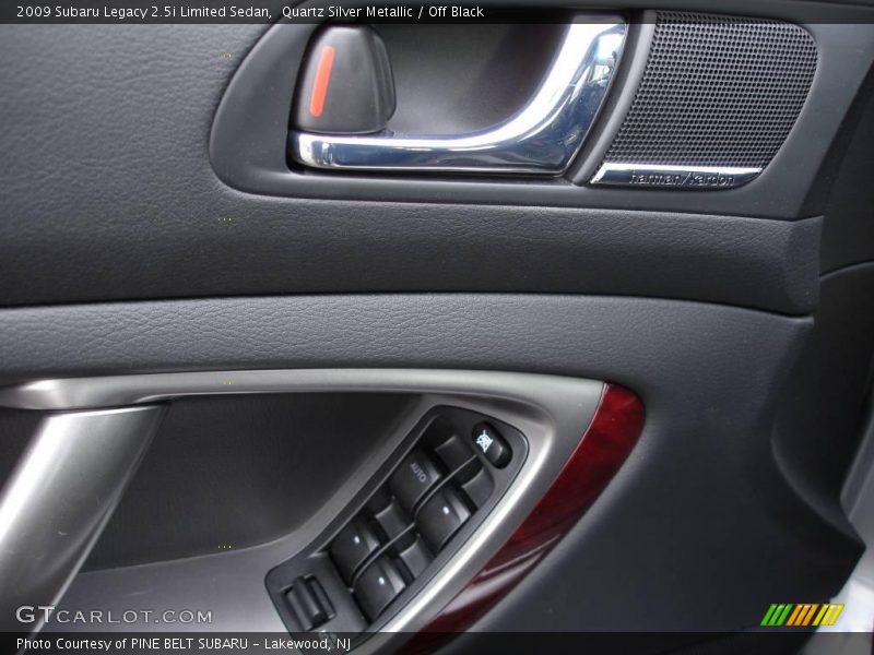 Quartz Silver Metallic / Off Black 2009 Subaru Legacy 2.5i Limited Sedan