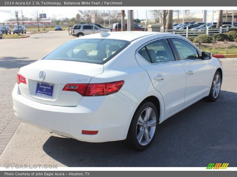 Bellanova White Pearl / Parchment 2014 Acura ILX 2.0L Technology