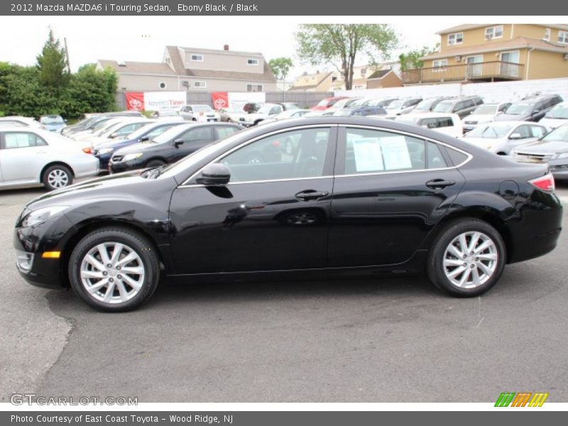 Ebony Black / Black 2012 Mazda MAZDA6 i Touring Sedan