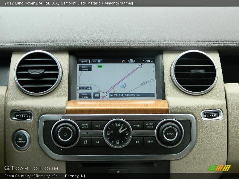 Santorini Black Metallic / Almond/Nutmeg 2012 Land Rover LR4 HSE LUX