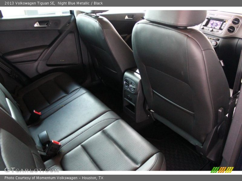 Night Blue Metallic / Black 2013 Volkswagen Tiguan SE