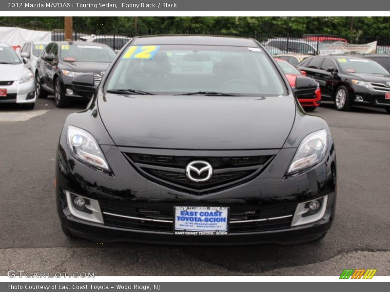 Ebony Black / Black 2012 Mazda MAZDA6 i Touring Sedan