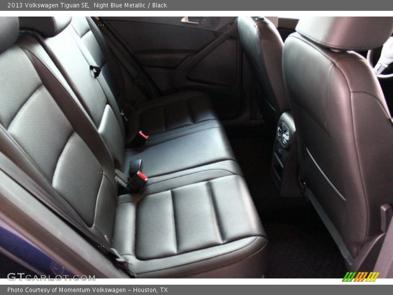 Night Blue Metallic / Black 2013 Volkswagen Tiguan SE