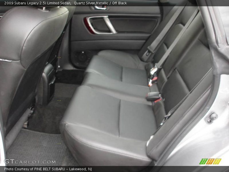 Quartz Silver Metallic / Off Black 2009 Subaru Legacy 2.5i Limited Sedan