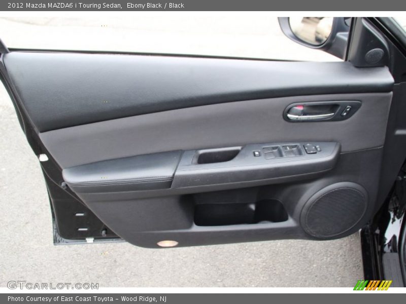 Ebony Black / Black 2012 Mazda MAZDA6 i Touring Sedan