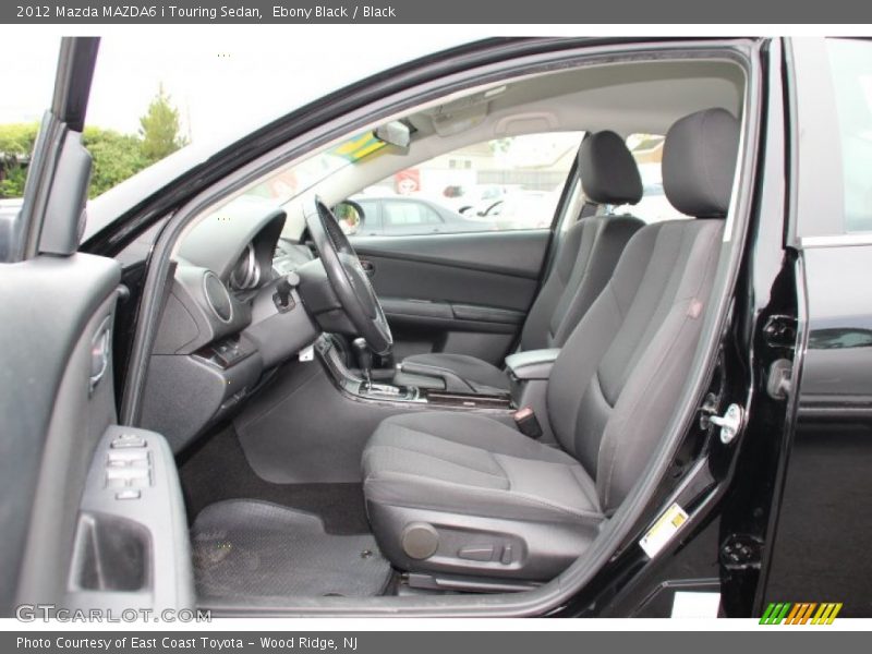 Ebony Black / Black 2012 Mazda MAZDA6 i Touring Sedan