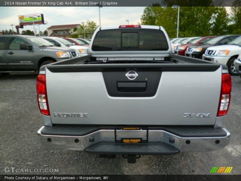 Brilliant Silver / Graphite 2014 Nissan Frontier SV King Cab 4x4