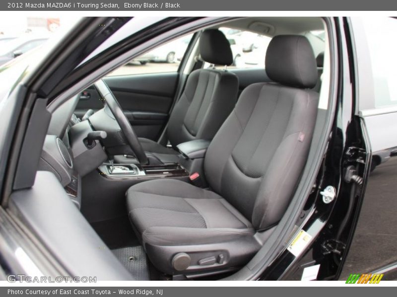 Ebony Black / Black 2012 Mazda MAZDA6 i Touring Sedan