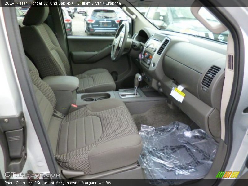 Brilliant Silver / Graphite 2014 Nissan Frontier SV King Cab 4x4