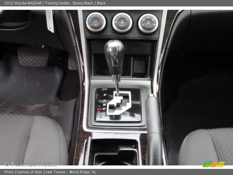 Ebony Black / Black 2012 Mazda MAZDA6 i Touring Sedan