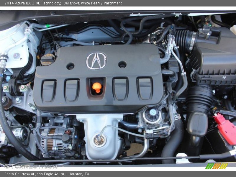 Bellanova White Pearl / Parchment 2014 Acura ILX 2.0L Technology