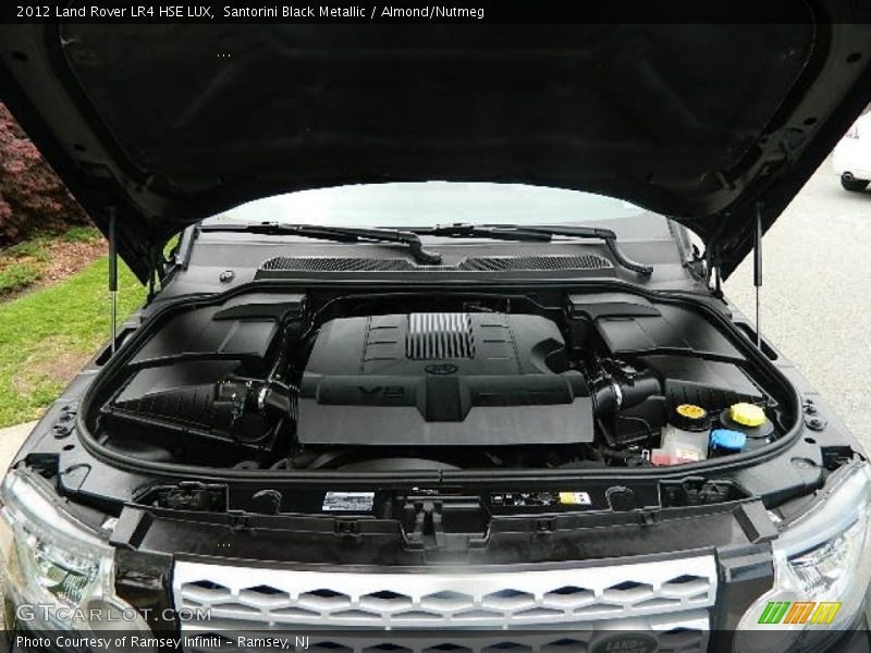 Santorini Black Metallic / Almond/Nutmeg 2012 Land Rover LR4 HSE LUX