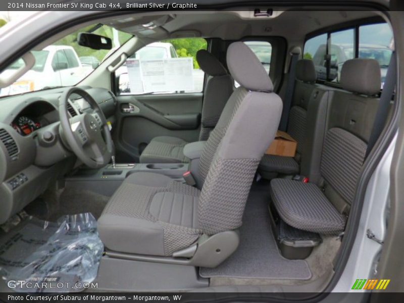 Brilliant Silver / Graphite 2014 Nissan Frontier SV King Cab 4x4
