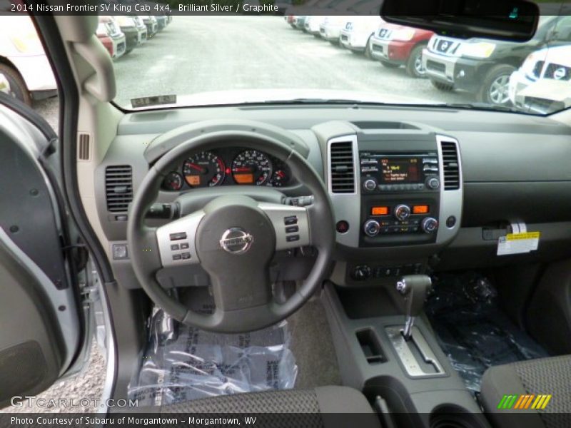 Brilliant Silver / Graphite 2014 Nissan Frontier SV King Cab 4x4
