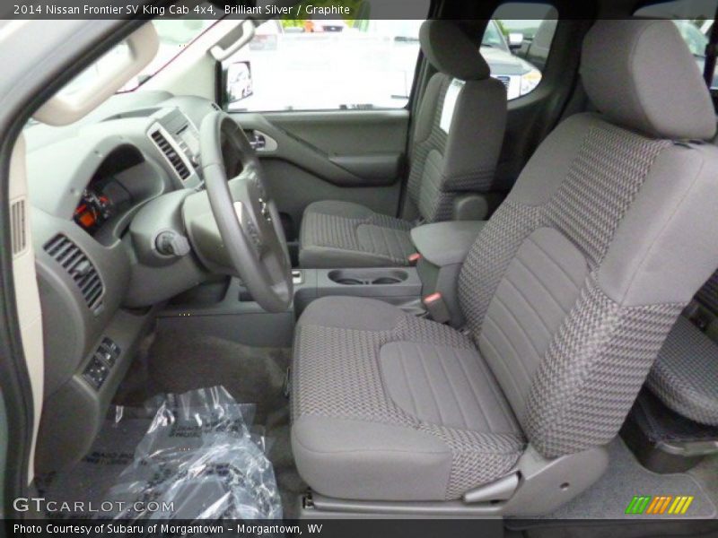 Brilliant Silver / Graphite 2014 Nissan Frontier SV King Cab 4x4