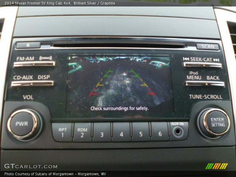 Brilliant Silver / Graphite 2014 Nissan Frontier SV King Cab 4x4