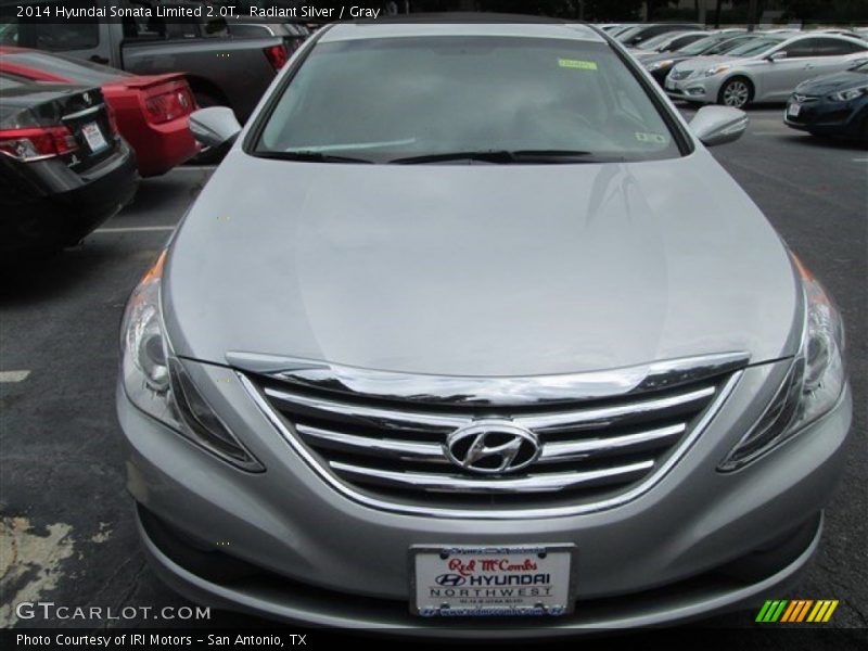 Radiant Silver / Gray 2014 Hyundai Sonata Limited 2.0T