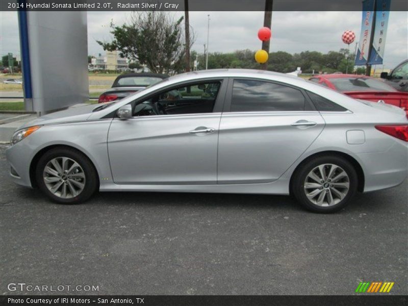 Radiant Silver / Gray 2014 Hyundai Sonata Limited 2.0T