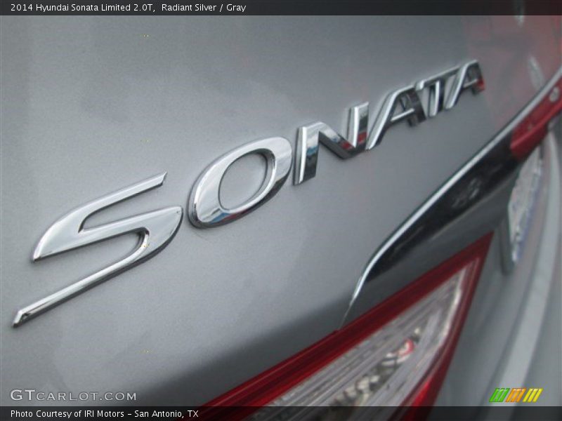 Radiant Silver / Gray 2014 Hyundai Sonata Limited 2.0T