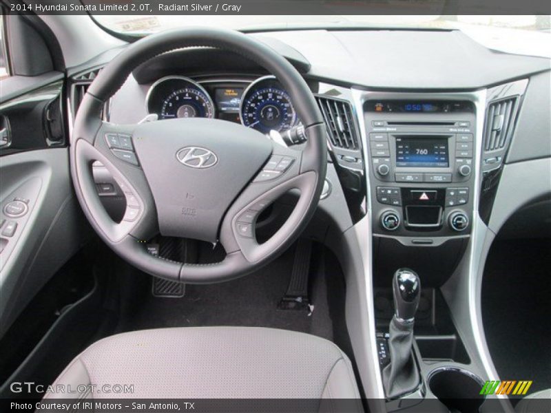 Radiant Silver / Gray 2014 Hyundai Sonata Limited 2.0T