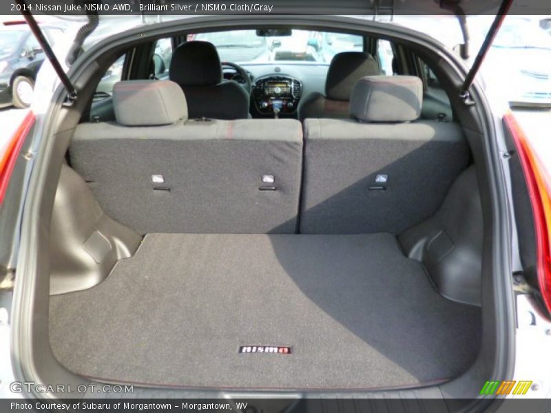 Brilliant Silver / NISMO Cloth/Gray 2014 Nissan Juke NISMO AWD