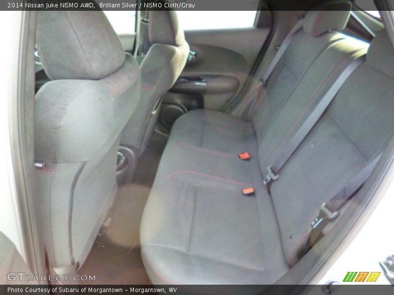 Brilliant Silver / NISMO Cloth/Gray 2014 Nissan Juke NISMO AWD