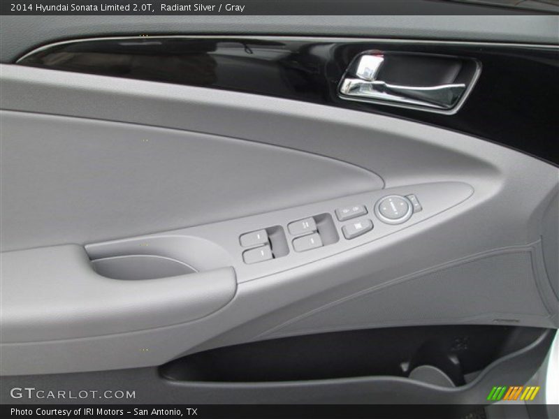 Radiant Silver / Gray 2014 Hyundai Sonata Limited 2.0T