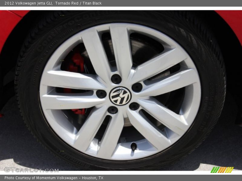 Tornado Red / Titan Black 2012 Volkswagen Jetta GLI