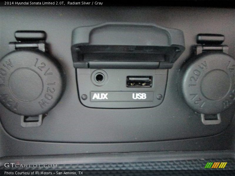 Radiant Silver / Gray 2014 Hyundai Sonata Limited 2.0T