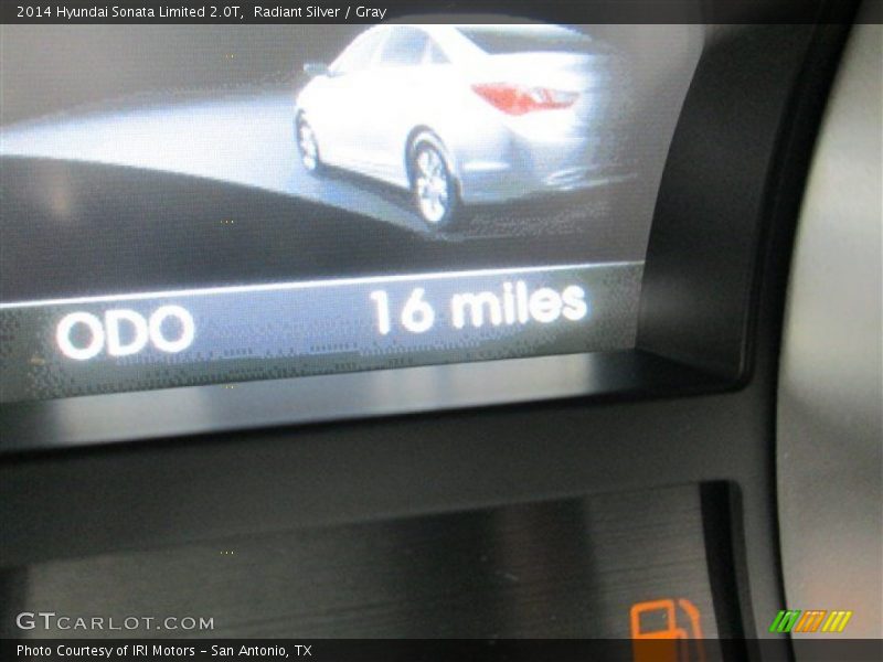 Radiant Silver / Gray 2014 Hyundai Sonata Limited 2.0T