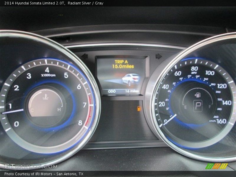 Radiant Silver / Gray 2014 Hyundai Sonata Limited 2.0T
