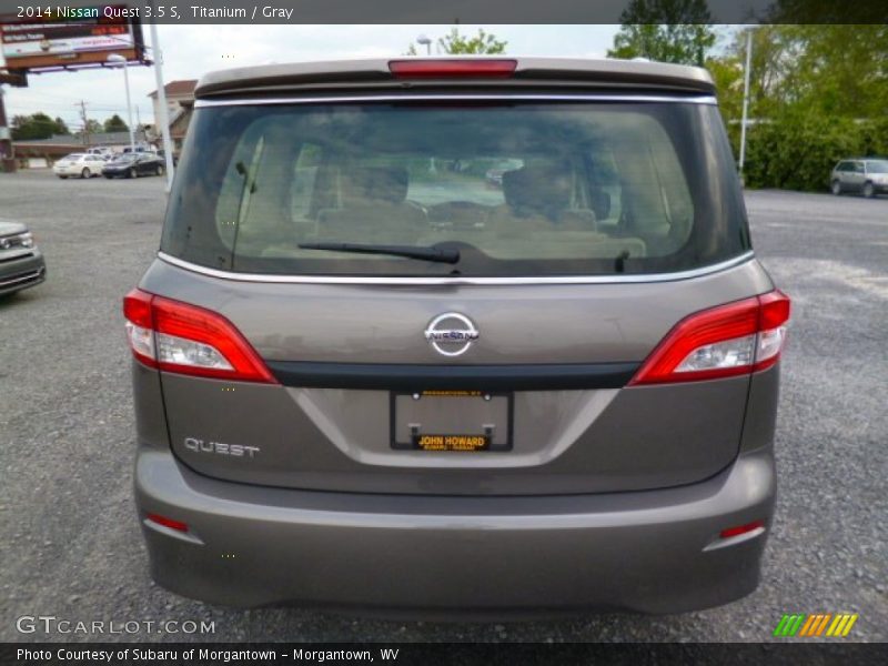 Titanium / Gray 2014 Nissan Quest 3.5 S