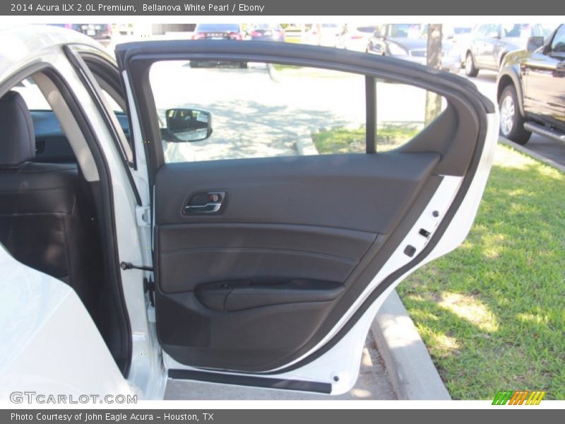 Bellanova White Pearl / Ebony 2014 Acura ILX 2.0L Premium
