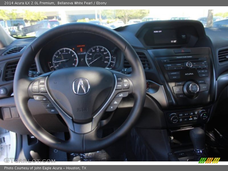 Bellanova White Pearl / Ebony 2014 Acura ILX 2.0L Premium