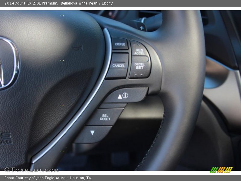 Bellanova White Pearl / Ebony 2014 Acura ILX 2.0L Premium