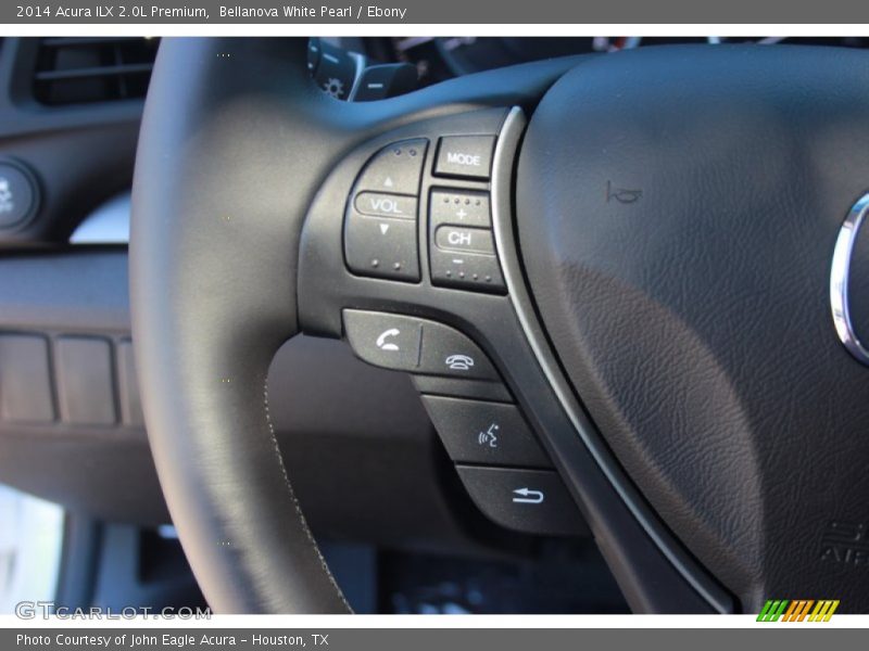 Bellanova White Pearl / Ebony 2014 Acura ILX 2.0L Premium