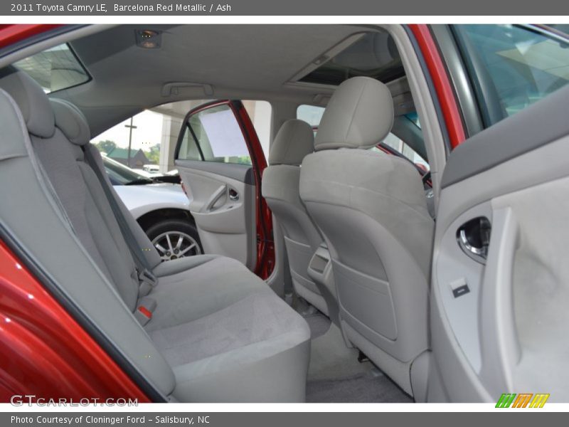 Barcelona Red Metallic / Ash 2011 Toyota Camry LE