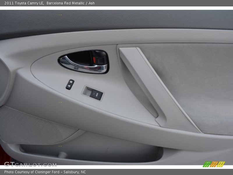 Barcelona Red Metallic / Ash 2011 Toyota Camry LE