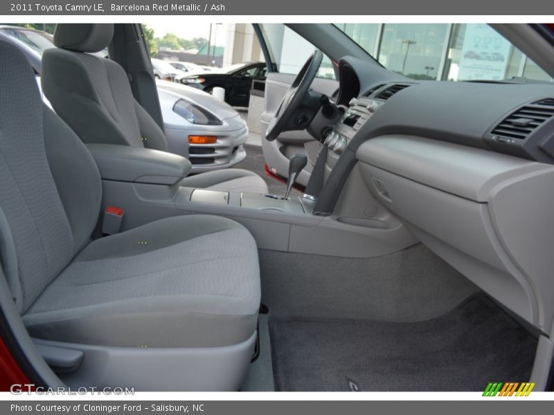 Barcelona Red Metallic / Ash 2011 Toyota Camry LE